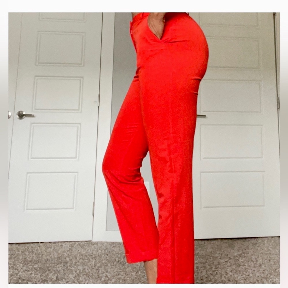 Asos Orange Smart office Pants - Picture 1 of 17